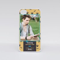 Печать шаблона «Лучшему брату!» на плоских чехлах для iPhone 4 и 4S Печать шаблона «Лучшему брату!» на плоских чехлах для iPhone 4 и 4S